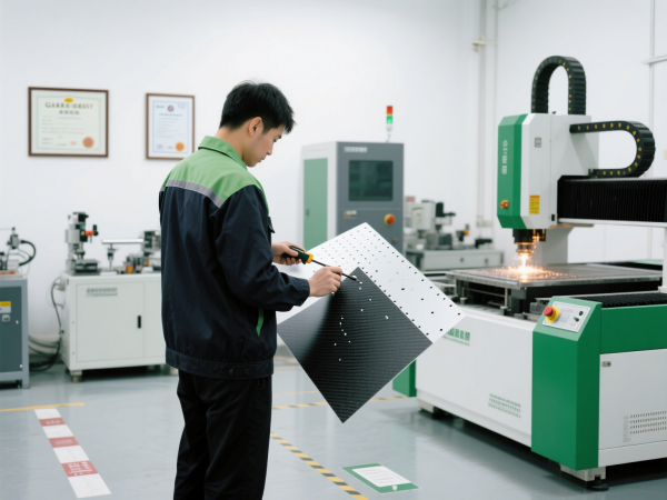 碳纖維薄板激光鉆孔 (4)