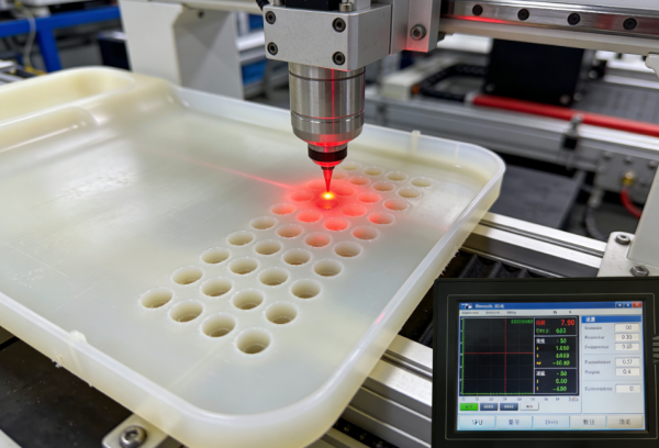 醫療TPU材料紫外飛秒激光微孔加工 (7)